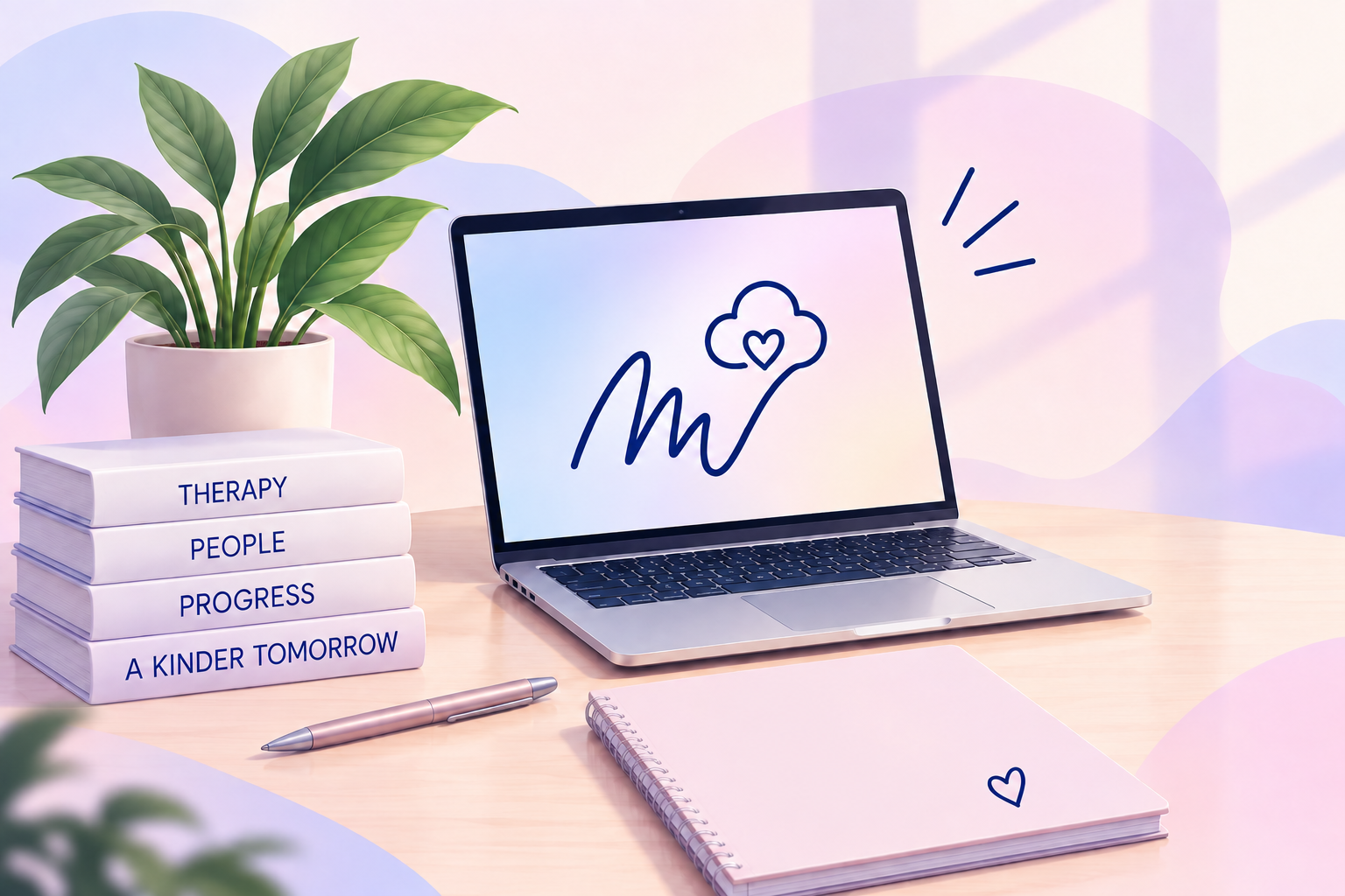 Misty Minds psychologist workspace